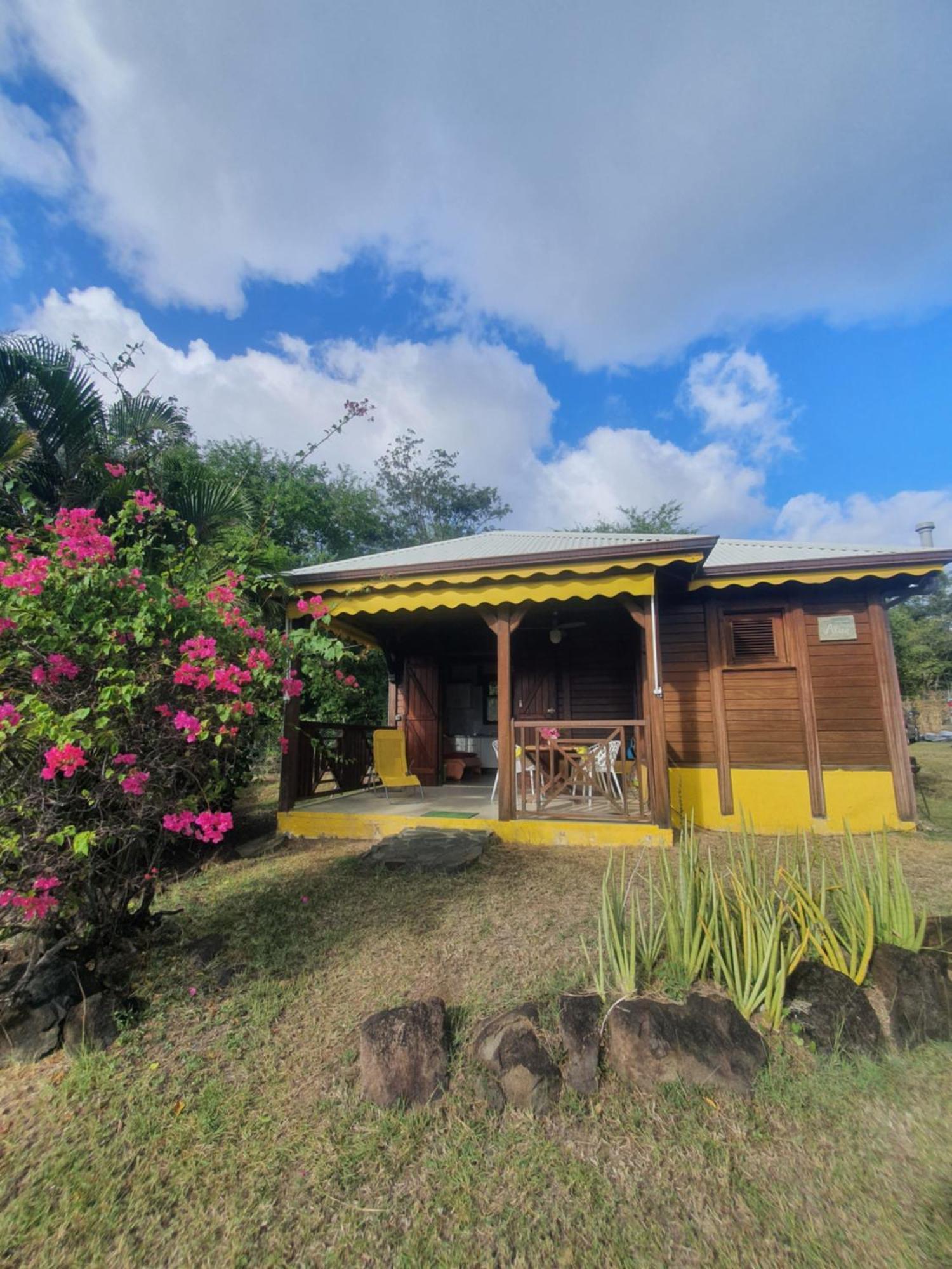 Cottage La Pointe Marine Deshaies Exterior photo