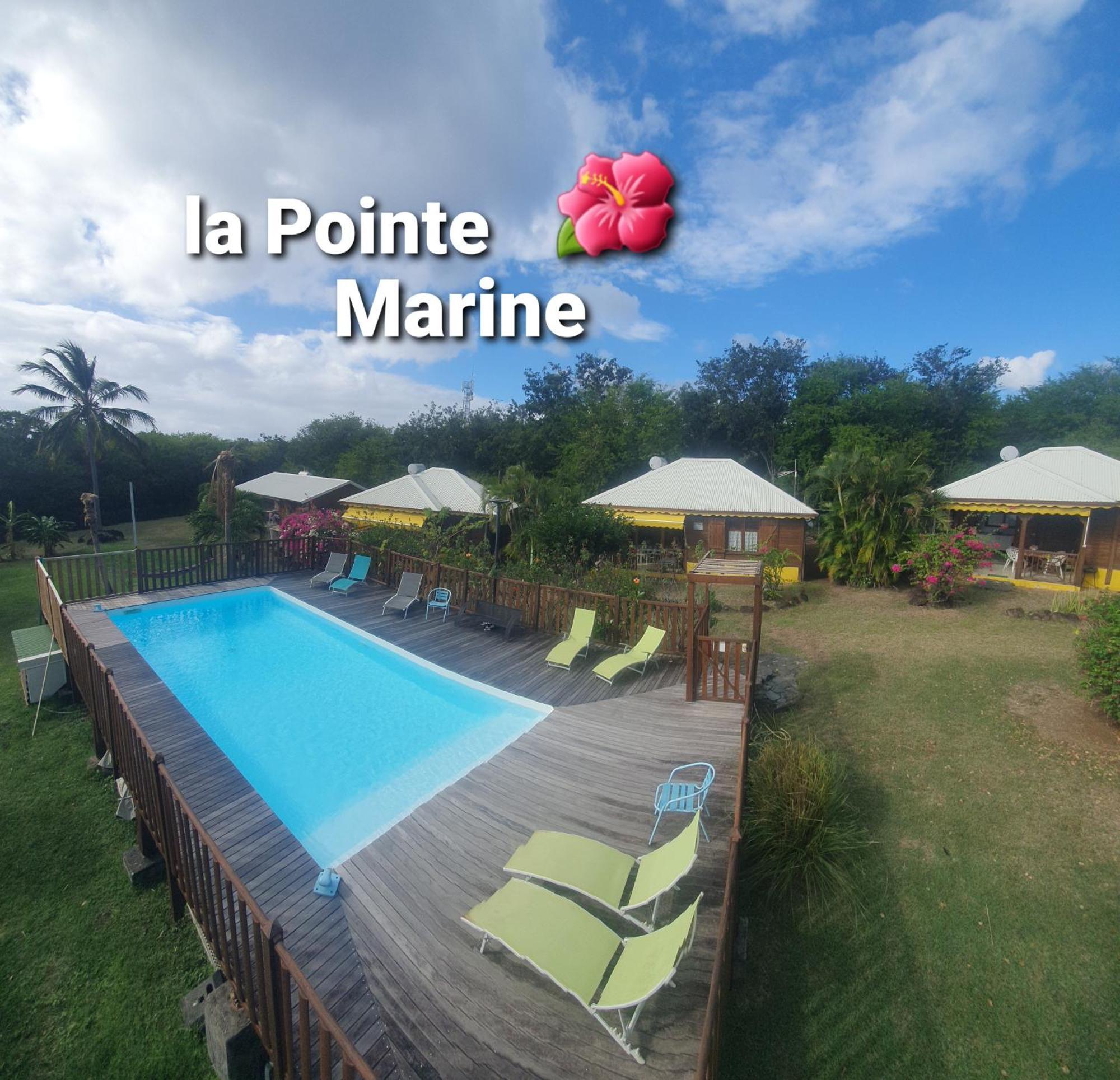 Cottage La Pointe Marine Deshaies Exterior photo